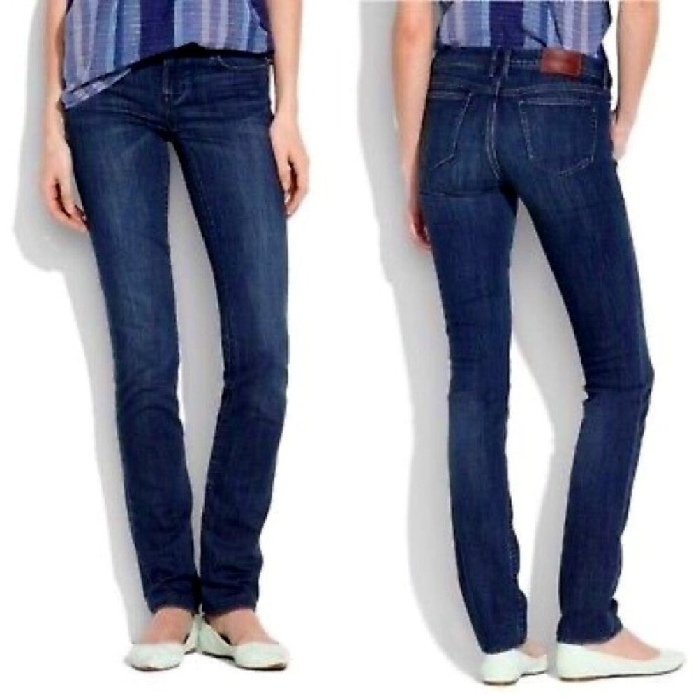 MADEWELL The Rail Straight Leg Form Fitting Jeans, Size 26